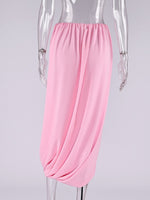 Load image into Gallery viewer, Flowy Chiffon Maxi Skirt Women Office N6D009