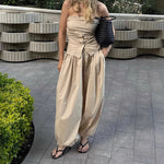 Load image into Gallery viewer, Streetwear Cotton Harem Pants Loose Wide Leg N6A066