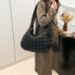 Load image into Gallery viewer, Pleated Cloud Mother-Daughter Tote Bag Women S5P715