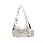 Load image into Gallery viewer, Pleated Cloud Mother-Daughter Tote Bag Women S5P715