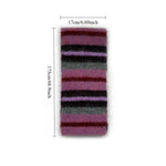 Load image into Gallery viewer, Womens Wool Blend Colorful Striped Knit Scarf N6K239