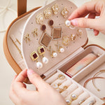 Load image into Gallery viewer, Multi Layer Leather Jewelry Organizer Box Storage S5P833