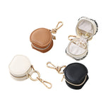 Load image into Gallery viewer, Compact PU Travel Jewelry Organizer Hanging Hook S5P400
