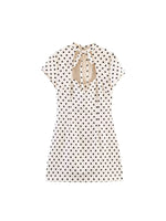 Load image into Gallery viewer, Bow Detail Square Neck Bodycon Short Dress Women N6E156