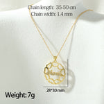 Load image into Gallery viewer, MOM Zircon Heart Pendant Necklace N6D522