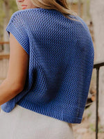 Load image into Gallery viewer, Printed Short Sleeve Pullover Sweater Women N6C325