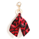 Load image into Gallery viewer, Leopard Print Fabric Keychain Bag Charm Car Ornament N6G117