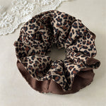 Load image into Gallery viewer, etro Leopard Print Scrunchy High Elasticity Hair Tie S5P786