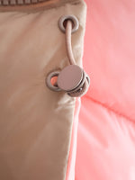 Load image into Gallery viewer, Pink Stand Collar Reversible Sleeveless Vest Women N5A736