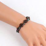 Load image into Gallery viewer, Natural Coconut Shell Braided Bracelet S5P614