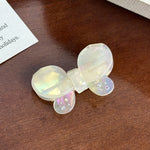 Load image into Gallery viewer, Butterfly Rhinestone Acetate Barrettes N6C355