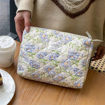Load image into Gallery viewer, Floral Print Cotton Organizer Polyester Lining S5P326
