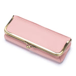 Load image into Gallery viewer, Genuine Leather Portable Sunglasses Case Women N6B200