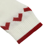 Load image into Gallery viewer, White Heart Jacquard Sweater Knit Layering Pullover N5A814