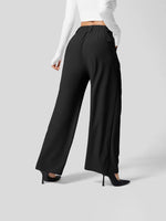 Load image into Gallery viewer, Comfort Tummy Control Wide Leg Trousers Women N6B061