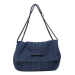 Load image into Gallery viewer, Women's Large Canvas Chain Strap Tote Bag N6J193