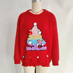 Load image into Gallery viewer, Retro Christmas Tree Pullover Sweater Women N5A635