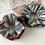 Load image into Gallery viewer, Knit Scrunchy Women Retro Low Ponytail Hair Tie S5P787