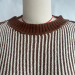 Load image into Gallery viewer, Rebel Embroidered Stripe Pullover Women N5A869