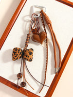 Load image into Gallery viewer, Handmade Creative Heart Bow Bag Charm Keychain S5P938