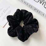 Load image into Gallery viewer, Velvet Polka Dot Scrunchy Women Retro Hair Tie S5P765