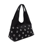 Load image into Gallery viewer, Velvet Tote Bag with Magnetic Closure S5P599