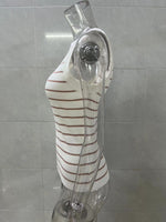 Load image into Gallery viewer, Striped Fitted Tank Top Women N6D075
