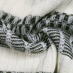 Load image into Gallery viewer, Green Thick Stripe Sweater Acrylic Knit Pullover N5A808