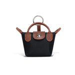 Load image into Gallery viewer, Mini Patchwork Nylon Dumpling Bag Keychain Coin Purse N6F113