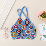 Load image into Gallery viewer, Bohemian Hand-Crochet Shoulder Bag Women N6E086