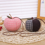 Load image into Gallery viewer, Vintage Stuffed Fabric Apple Decor N6K293