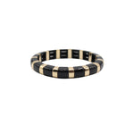 Load image into Gallery viewer, Semi Circle Bead Bangle Alloy Vitreous Enamel S5P266