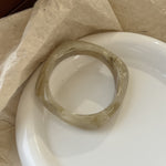 Load image into Gallery viewer, Geometric Ombre Resin Bangle Curved Acetate Contour S5P256