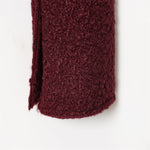 Load image into Gallery viewer, Red Loop Terry Short Jacket Women Stand Collar N5A714