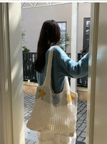 Load image into Gallery viewer, Starfish Shell Knit Tote Beach Bag Large Capacity N6C053
