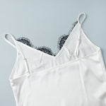 Load image into Gallery viewer, Lace Patchwork Spaghetti Strap Long Dress Women N6A060