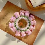 Load image into Gallery viewer, Crochet Lily Hoop Ultra Light Options S5P412