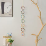 Load image into Gallery viewer, Natural Crystal Dream Catcher Wind Chime Hanging Decor N6F296