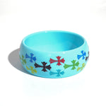 Load image into Gallery viewer, Womens Cross Print Acrylic Bracelet N6K140
