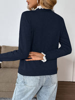 Load image into Gallery viewer, Elegant Retro Lace Trim Cardigan Women N5A810