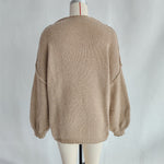 Load image into Gallery viewer, Mid Length Knit Cardigan Women Casual Loose Fit N5A852