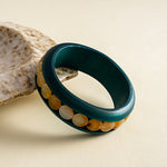 Load image into Gallery viewer, Wood and Marbled Acrylic Beaded Bracelet N6K141