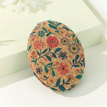Load image into Gallery viewer, Vintage Oval Folding Makeup Mirror Portable Travel N6F036