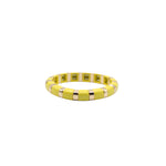 Load image into Gallery viewer, Semi Circle Bead Bangle Alloy Vitreous Enamel S5P266