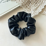 Load image into Gallery viewer, French Retro PU Leather Scrunchy Women S5P764