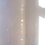 Load image into Gallery viewer, Prosperity Amethyst Citrine Sun Catcher Hanging Decor N6F297
