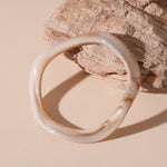 Load image into Gallery viewer, Acrylic Bangle Multi Plated Vintage Minimalist S5P068