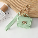 Load image into Gallery viewer, Mini Leather Coin Purse Keychain Portable Small Pouch N6G084