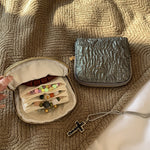 Load image into Gallery viewer, Polyester Travel Jewelry Pouch N6K101