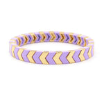 Load image into Gallery viewer, Arrow Beads Bracelet Tribal Enamel Elastic Adjustable S5P049